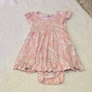 Posh Peanut Bodysuit Twirl Dress